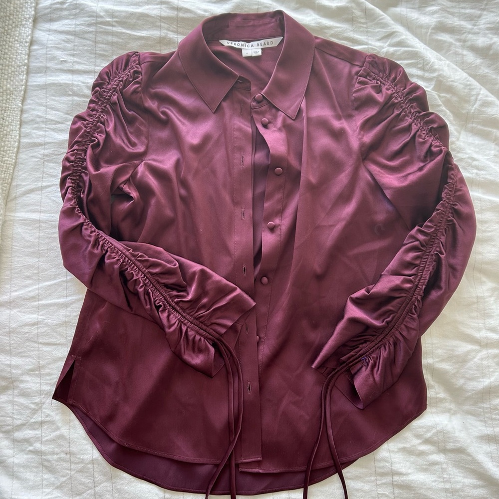 Veronica beard Lillian silk blouse